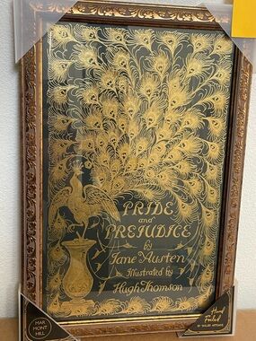 Pride Prejudice Bookish BookTok Regency Academia Frame Wall Decor Jane Austen